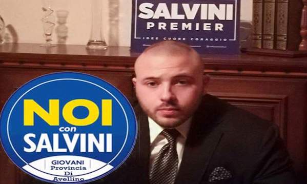 Noi con Salvini, Giuseppe D’Alessio coordinatore giovanile