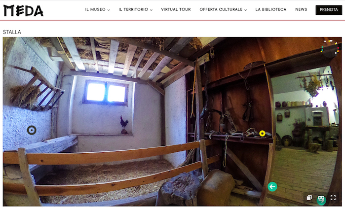 Nuovo sito web con tour virtuali per il Museo Etnografico di Aquilonia