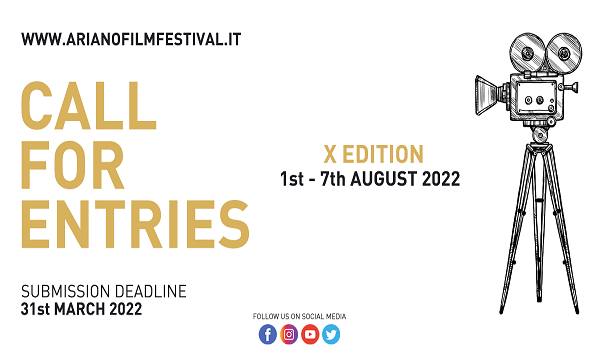 Ariano International Film Festival, aperto il bando di concorso