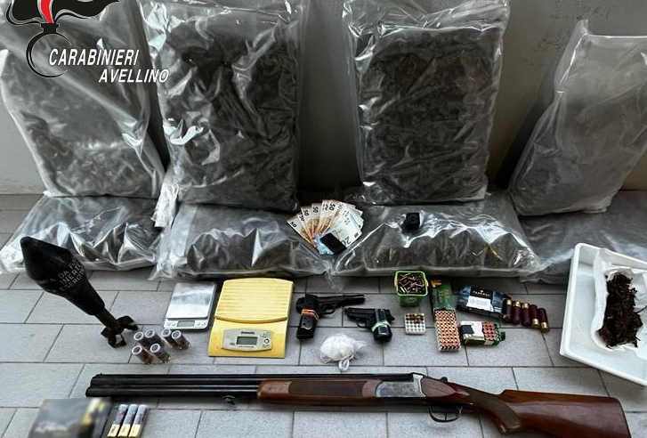 Armi e droga, un arresto a Serino