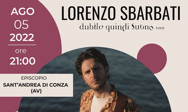 Lorenzo Sbarbati in concerto a Sant’Andrea di Conza