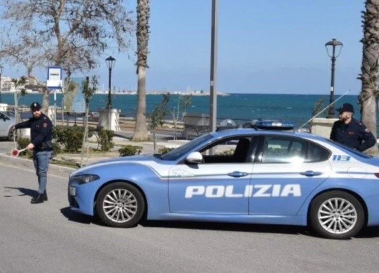 Posto di blocco della Polizia