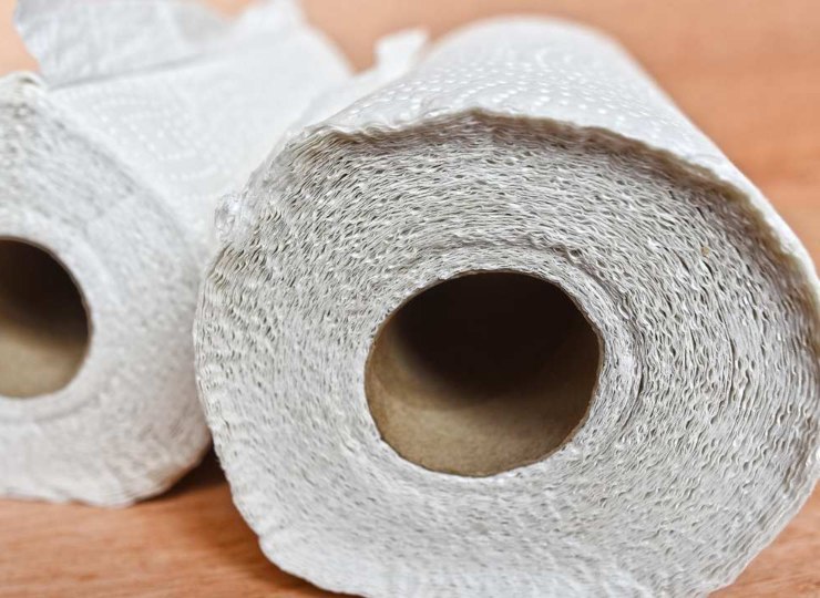 Rotoli di carta scottex 