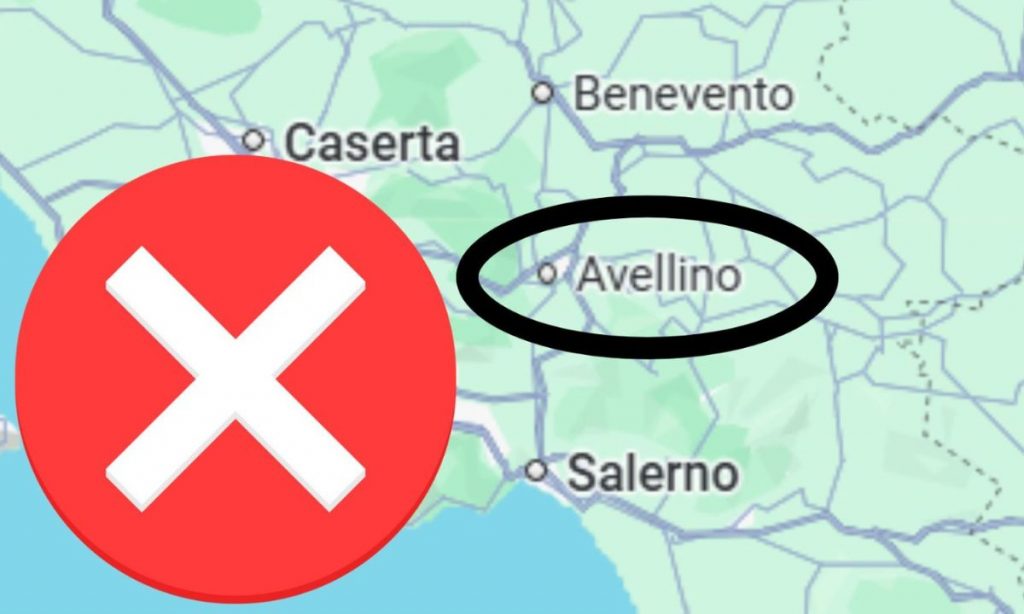 Avellino cancellata per sempre dalla cartina: cosa cambia da oggi