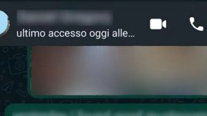 accesso su whatsapp