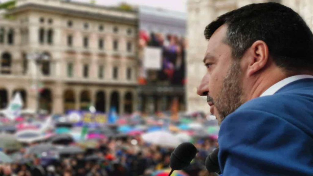 Matteo Salvini, Ministro Trasporti (Facebook@MatteoSalvini)-irpiniapost.it