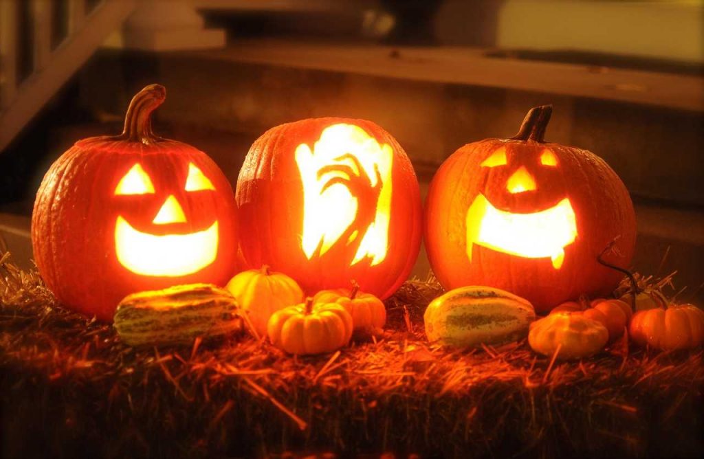 zucche intagliate per halloween