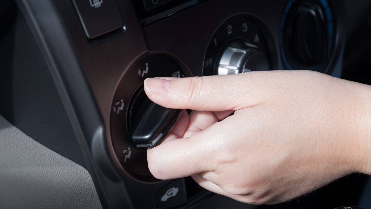 riscaldamento in auto